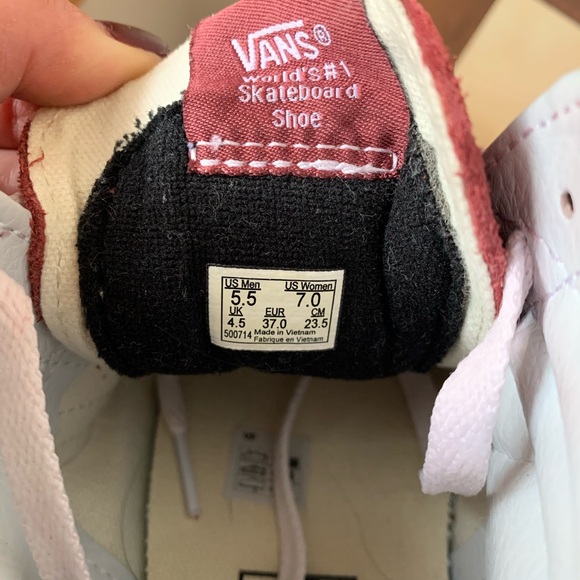 Vans Sk8 Hi shoes size 7 - Picture 5 of 5